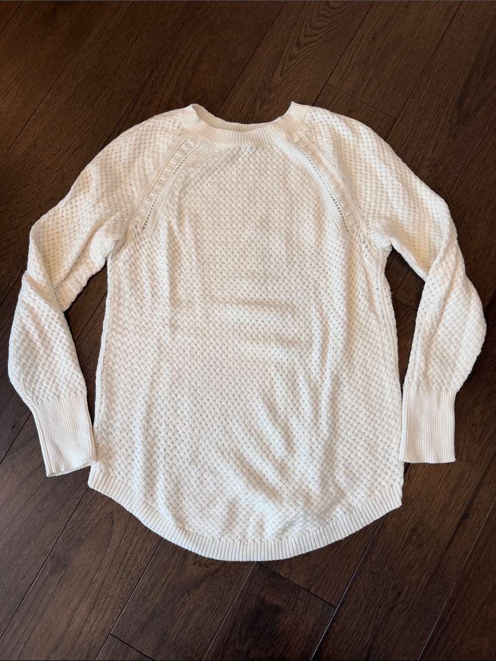 Loft Classic Cream Knit Women's Sweater - Size Small - C54-157